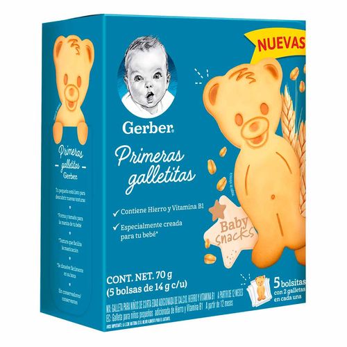 Galletas para bebé Gerber 70g