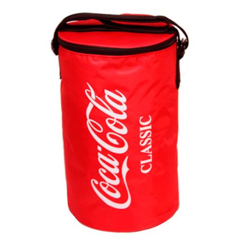 Hieleta de tela COCA-COLA 12 latas roja
