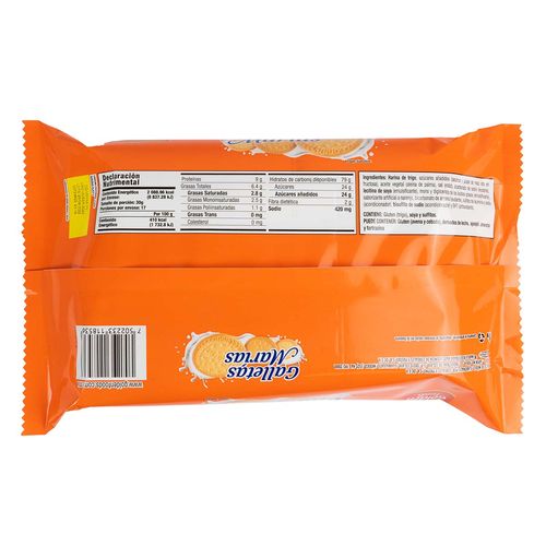 Galleta Golden Foods Marías Overwrap 510 g