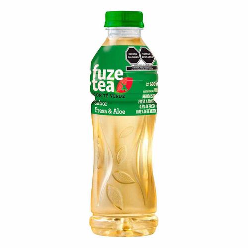 Té Verde Fuze Tea Fresa Aloe 600ml