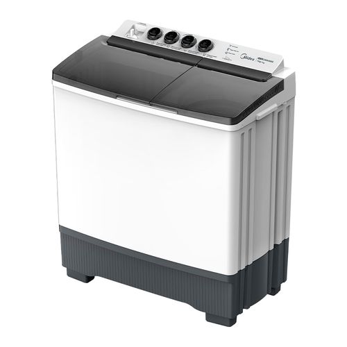 Lavadora Semiautomática Midea 2 tinas 19 kg Blanca MT100W19
