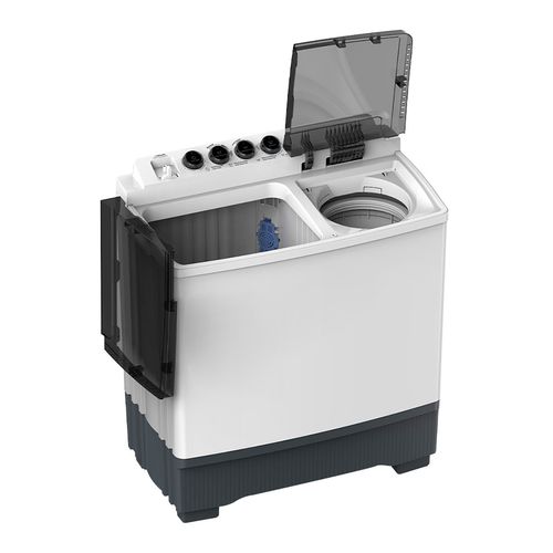 Lavadora Semiautomática Midea 2 tinas 19 kg Blanca MT100W19