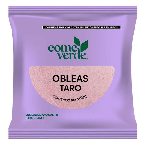 Obleas Come Verde Taro 60g