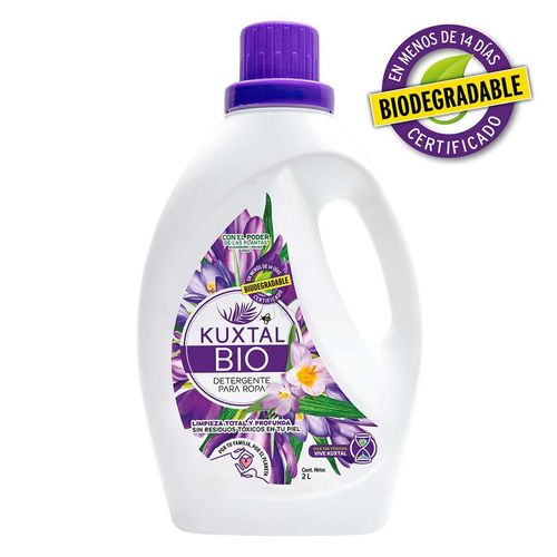 Detergente Líquido Kuxtal Biodegradable 2L