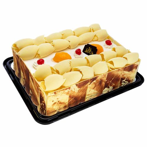 Pastel 3 Leches con Bombones Chocolate Blanco Rectangular Grande