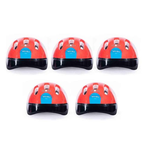 Cascos Veloci Infantil Bicicleta Rodada 16 Spiderman, Paquete de 5 Cascos