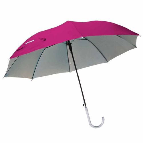 Sombrilla Importadora La Merced con Sistema Semiautomático Color Fucsia PA-273618-FS