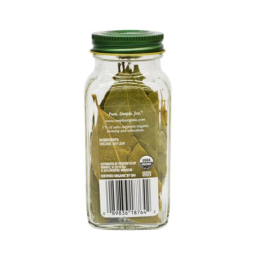 Hoja de Laurel Simply Organic 4 g