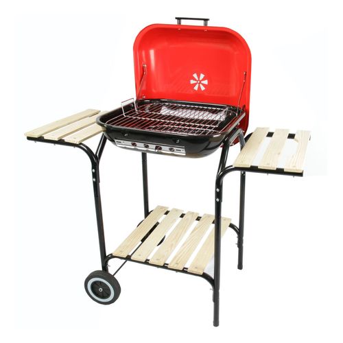 Asador Home Line con Ruedas ET-ST280181