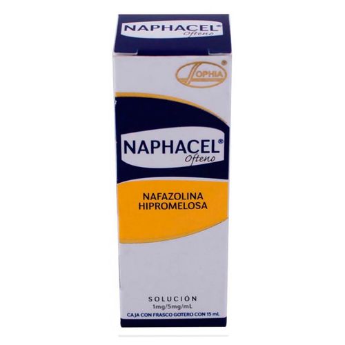 Solución Oftálmica Naphacel Ofteno Frasco Gotero con 15ml