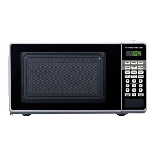 Horno de Microondas Hamilton Beach 0.7 Pies Cúbicos Plata HB-P70T20AP-VB
