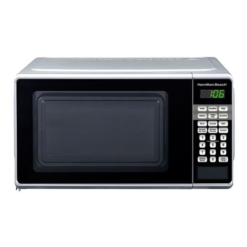 Horno de Microondas Hamilton Beach 0.7 Pies Cúbicos Plata HB-P70T20AP-VB