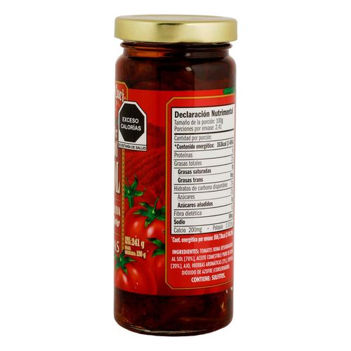 Tomate Deshidratado Bella Sun Luci en Aceite de Olivo 241g