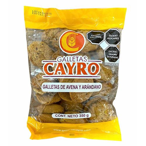 Galletas Cayro  Avena y Arándano 350g