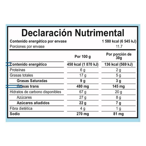 Galletas Cayro  Avena y Arándano 350g