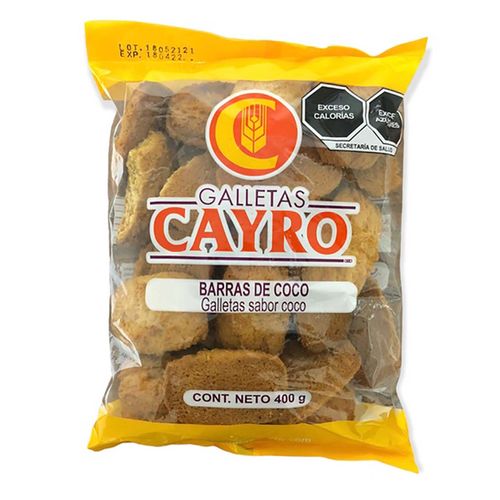 Barras Cayro de Coco 400g