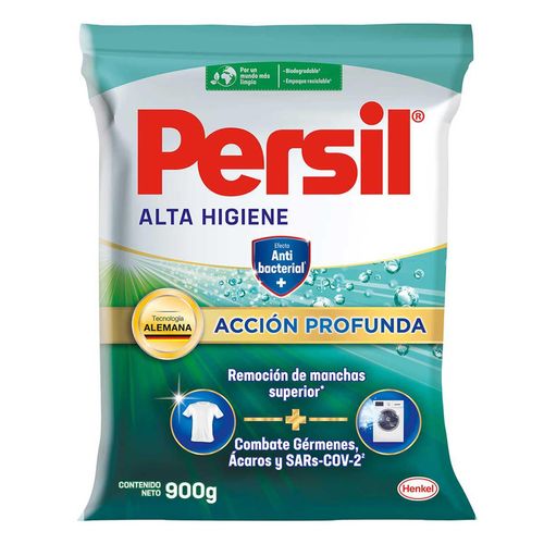 Detergente en Polvo Persil Alta Higiene 900g