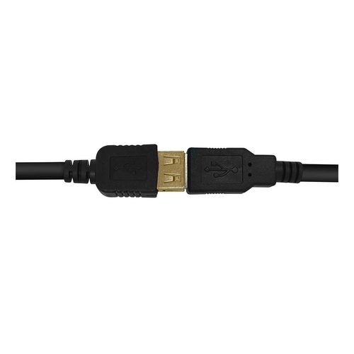 Arnés USB Plug A Jack A Steren Negro