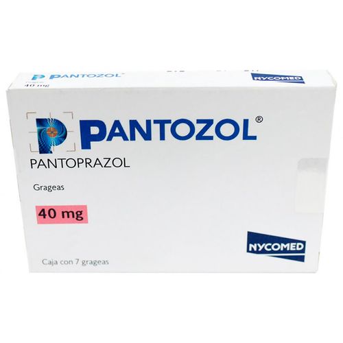 Tabletas Pantozol 40mg Caja con 7 Tabletas