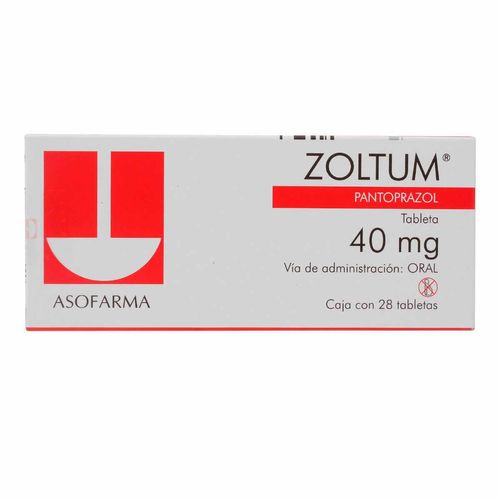 Tabletas Zoltum 40mg Caja con 28 Tabletas
