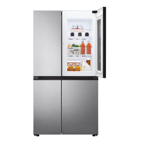 Refrigerador LG Side By Side InstaView Door in Door 28 Pies Cúbicos Platino VS27BXQP