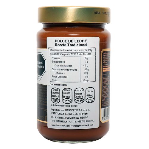 Dulce de Leche Los Nietitos Tradicional 400g