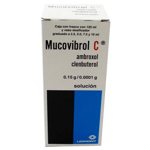 Solución Mucovibrol C Frasco con 120ml