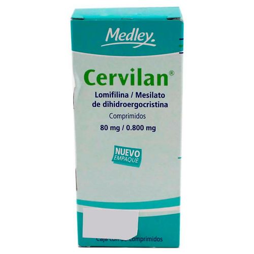 Comprimidos Cervilan Caja con 30 Comprimidos