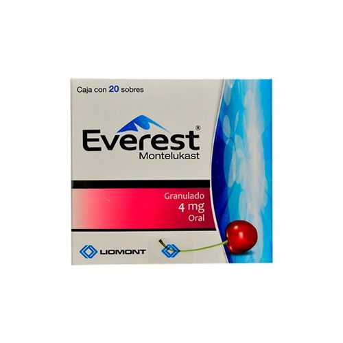Granulado Everest 4mg Caja con 20 Sobres