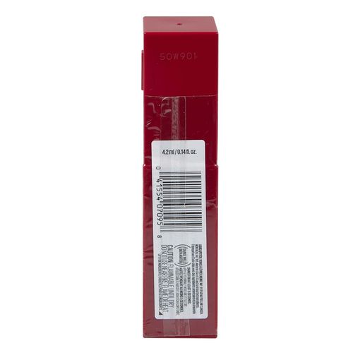 Labial Maybelline Super Stay Vino