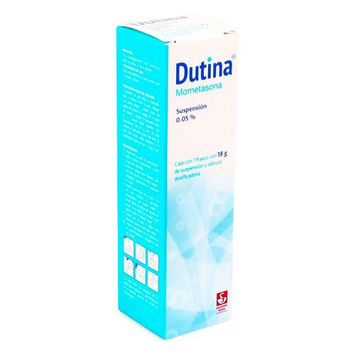 Suspensión Mometasona Dutina Caja con frasco 18g