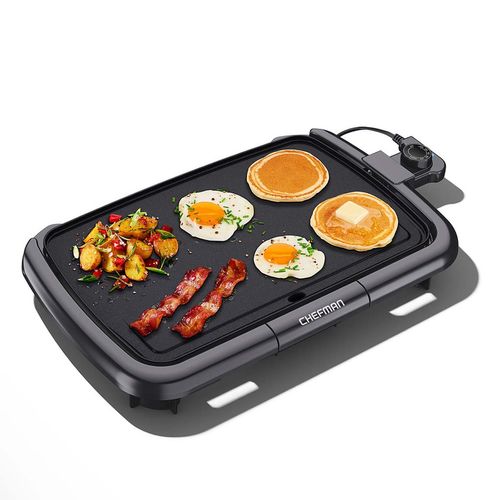 Parrilla eléctrica Chefman Negro RJ23-SM-V3-MX