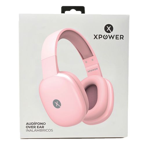 Audífonos Xpower Inalámbricos Diadema X1Rosa