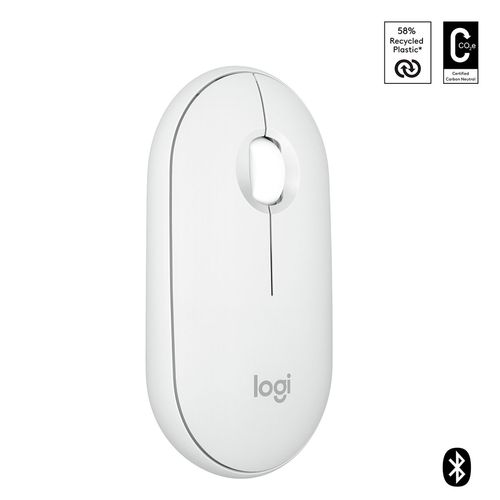 Mouse Inalámbrico Logitech 910-007047 Blanco