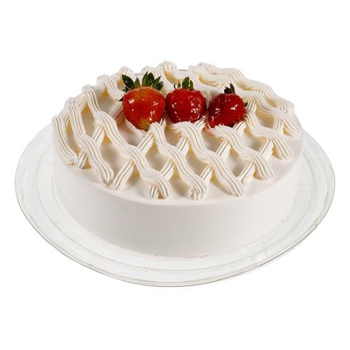 Pastel Fresas con Crema Pura Gourmet