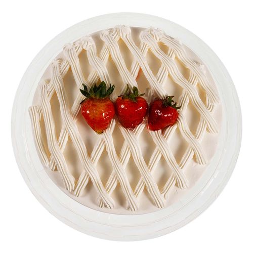 Pastel Fresas con Crema Pura Gourmet