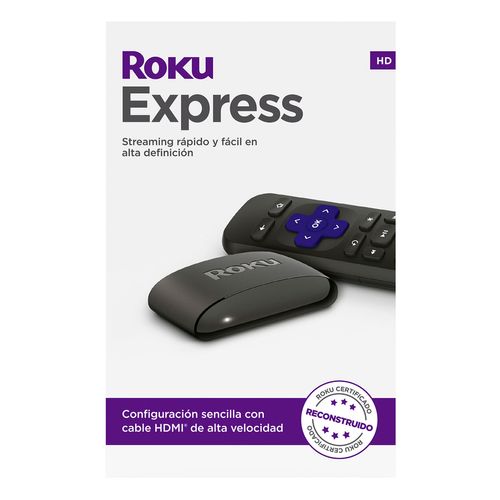 Roku Express TV Streaming Reacondicionado ROK3960XB