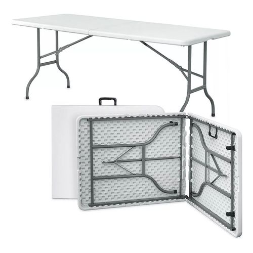 Mesa Plegable Portafolio de 1.80m CUO-4726 Blanca