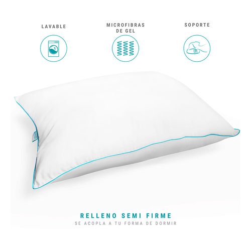 Almohada Sognare Estándar 2 Pack NUO Blanco