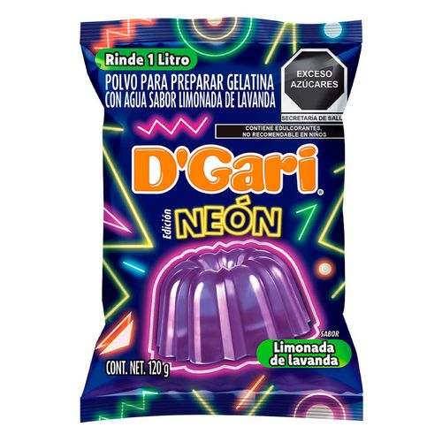 Gelatina D'Gari Limonada Lavanda 120g