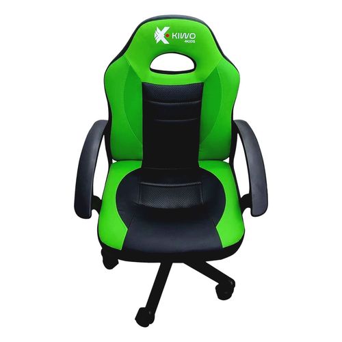 Silla Gamer KIWO 4KIDS KCH4K01 Negro con Verde