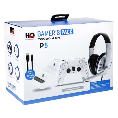 Kit de Carga HQ para PS5 4 En 1