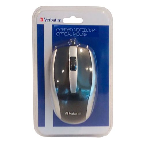 Mouse Verbatim Alámbrico Silver