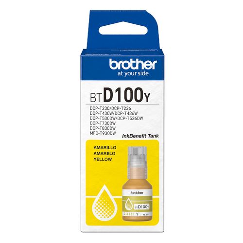 Botella de Tinta Brother Amarillo