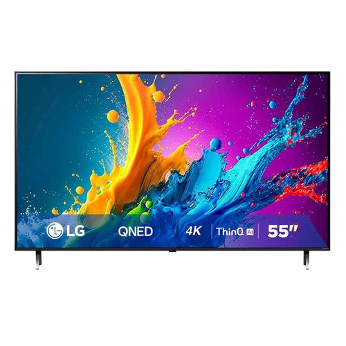 Pantalla LG QNED AI 55 pulgadas 4K Smart TV 2024 ThinQ AI 55QNED80TSA
