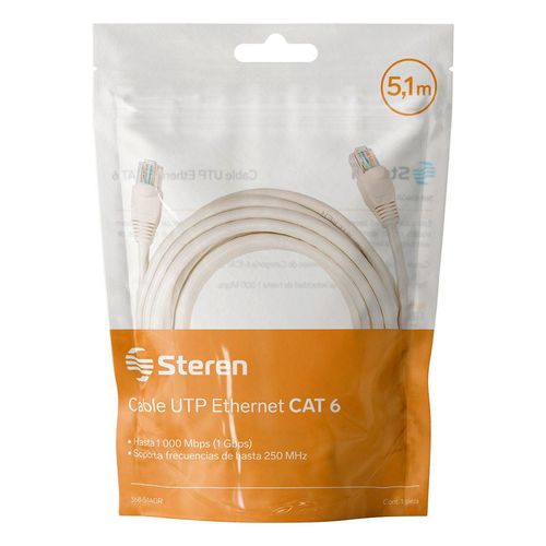 Arnés de CAT6 Steren 368-514GR 5.1 M