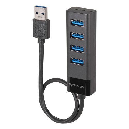 HUB USB Steren USB-5234 3.0 de 4 Puertos