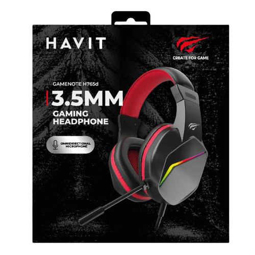 Diadema Havit H765d Gaming Alámbrico