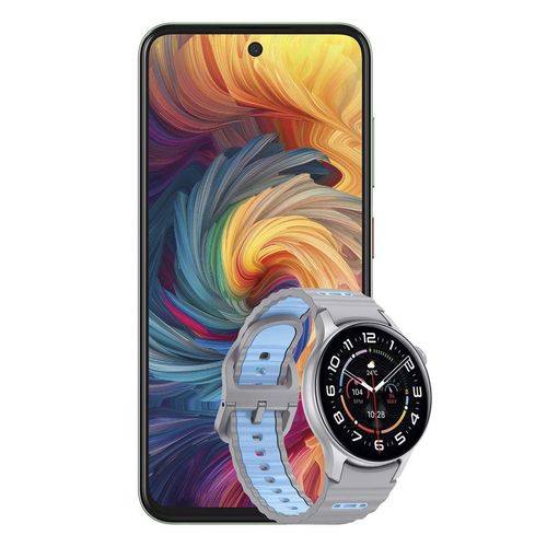 Celular ZTE Axon 70 256 GB Verde + Smartwatch Telcel