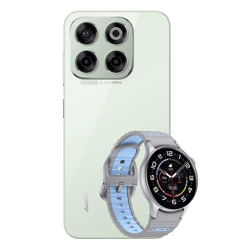 Celular ZTE Axon 70 256 GB Verde + Smartwatch Telcel